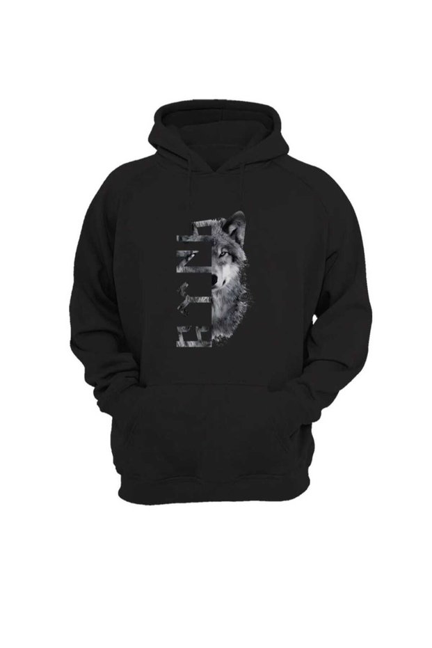 Turkey Bozkurt Gokturkish Turkish Text and Wolf Printed Cotton Sweatshirt