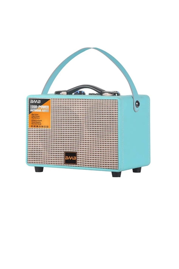 BMB B-V6 40W 1 Bluetooth Mikrofonlu Kumandalı Taşınabilir Askılı Hoparlör - 4