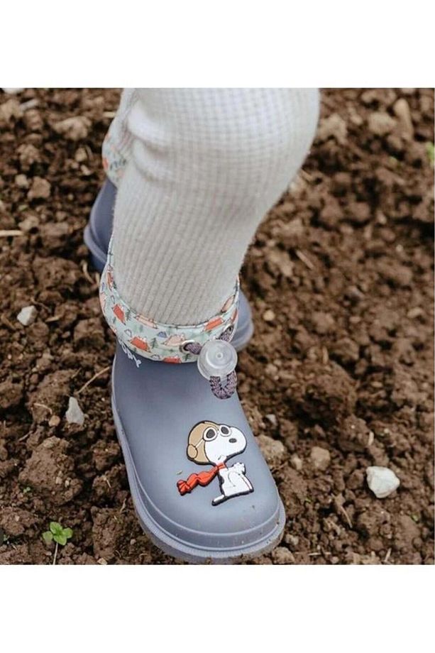 Bımbı Snoopy Çocuk Yağmur Botu W10277 GRİ - 6