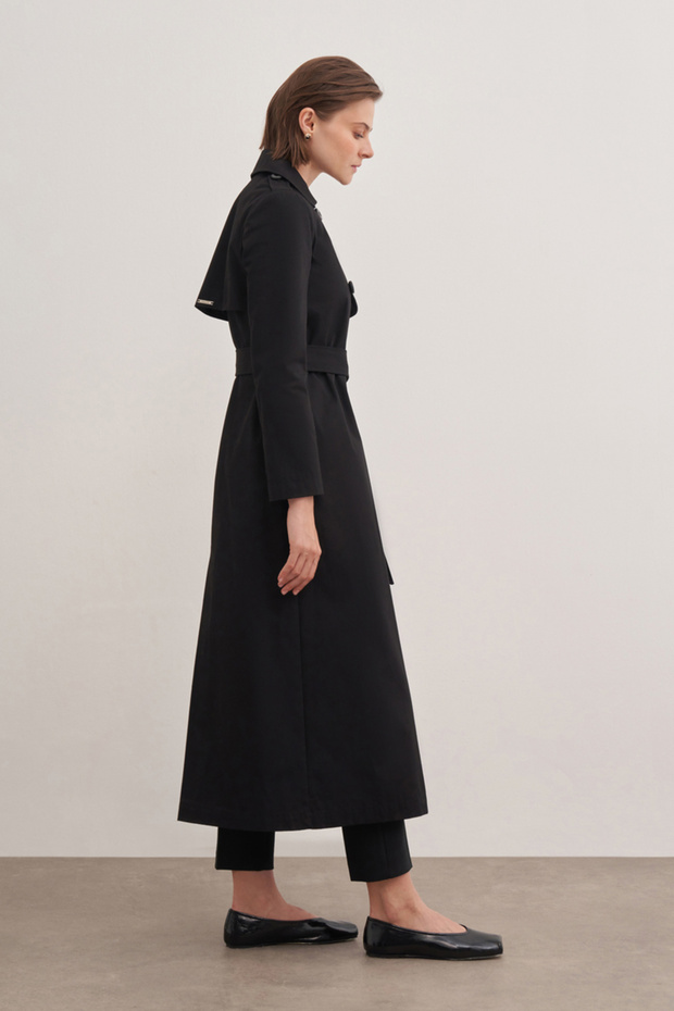 Kuşaklı Trençkot - 4