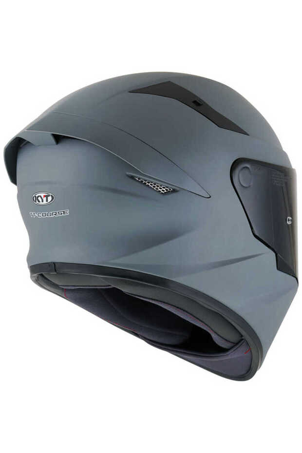 TT-COURSE KASK MAT GRİ - 6