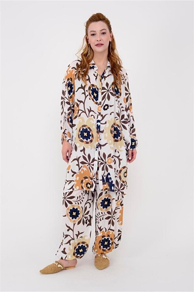 Tamara Chark Flower Pattern 2-Piece Set - 5