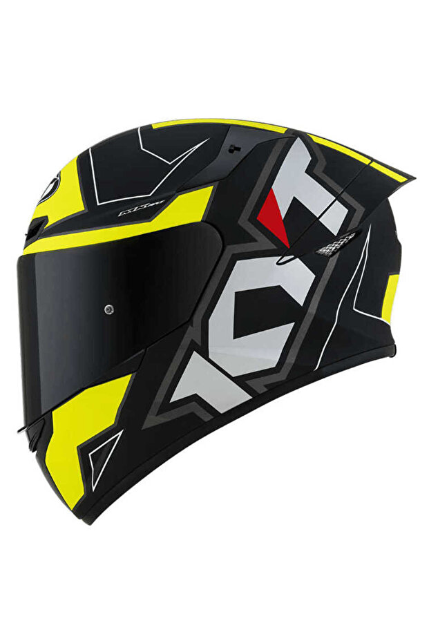 Tt-course Kask Electron Mat Siyah Sarı - 3
