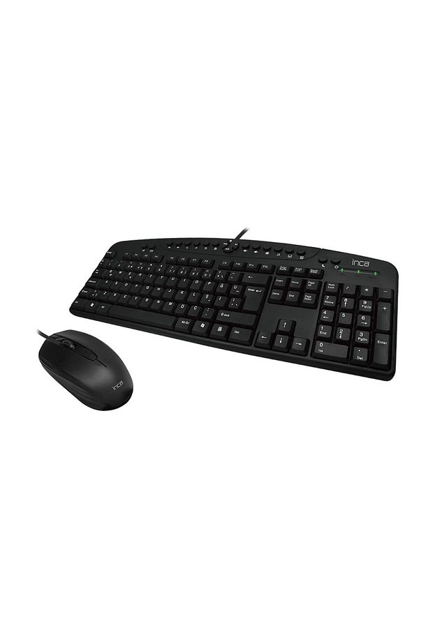 Imk-384u Usb Q Klavye&-mouse Set,siyah - 1