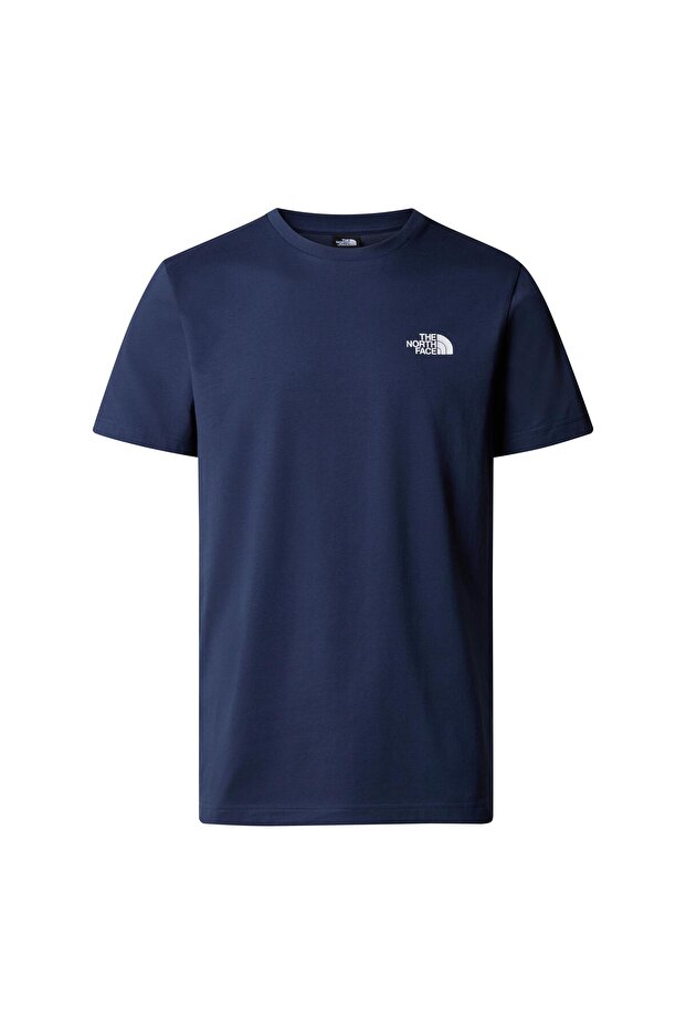 M SS SIMPLE DOME TEE Navy - 1