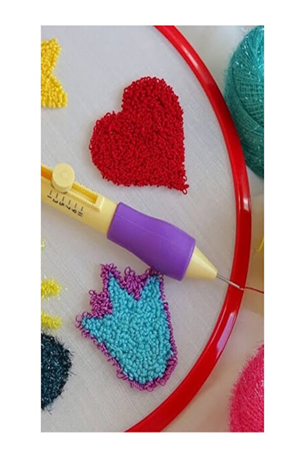 Punch İğnesi Panç Nakış İğnesi Seti Ayarlı - 3