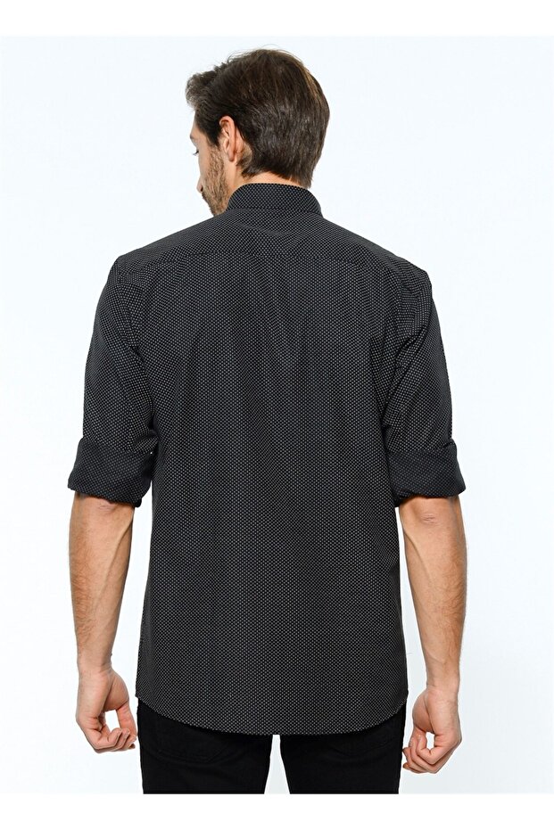 G596 GÖMLEK-SİYAH - 2