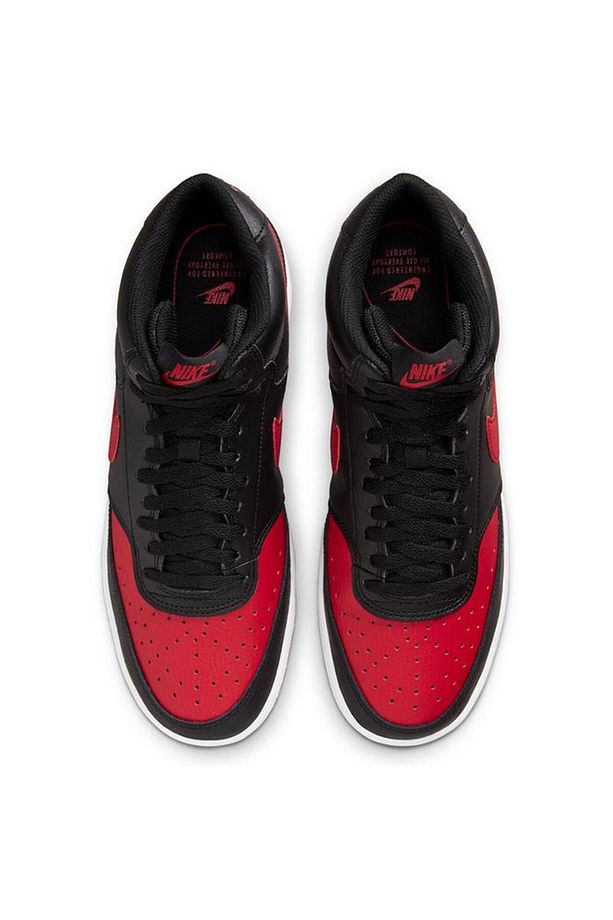 Court Vision Mid Erkek Siyah Sneaker Ayakkabı Dm8682-001 - 6