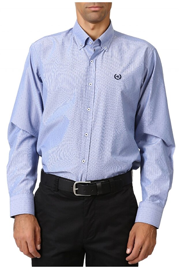 G568 GÖMLEK-MAVİ - 4