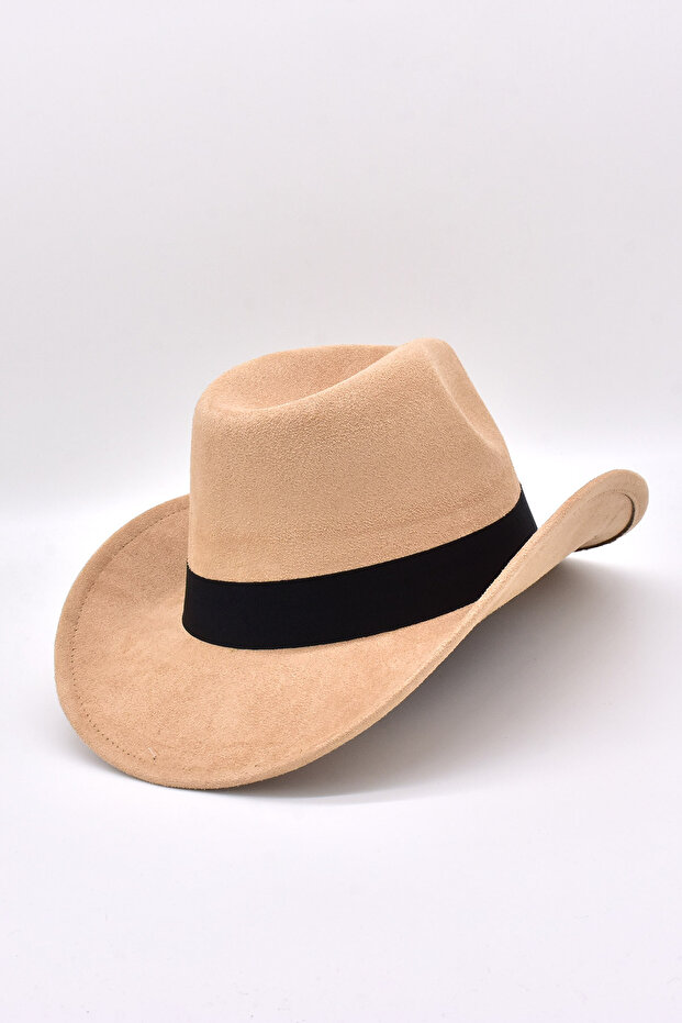 قبعة فيدورا بيج مخططة - 4