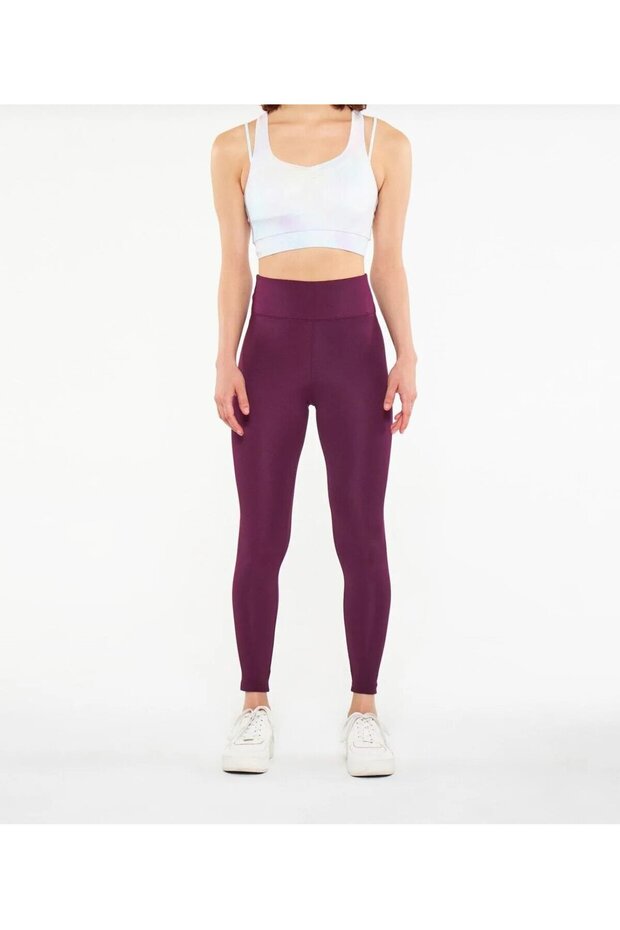 Sports Leggings, Plum