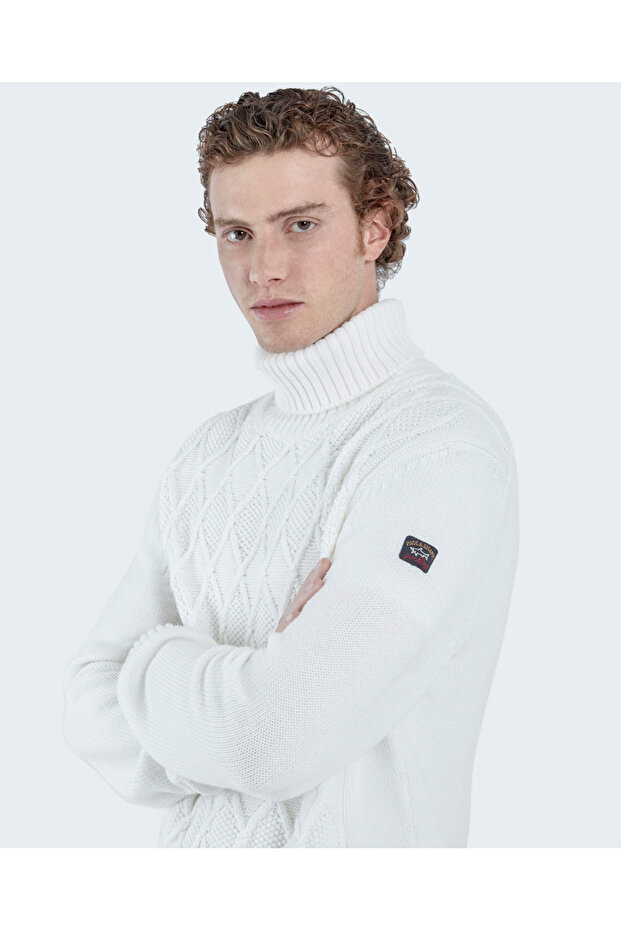 MEN'S WOOLLEN TURTLENECK - 3