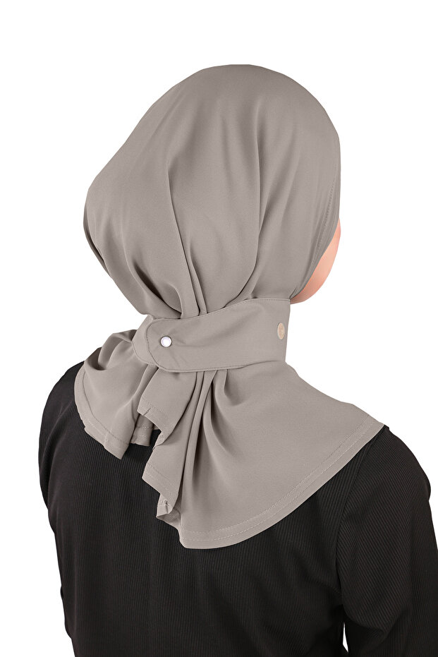 Eșarfă/Hușă din crep, stil Hijab - ST 235 ( 7823553 ) - 3