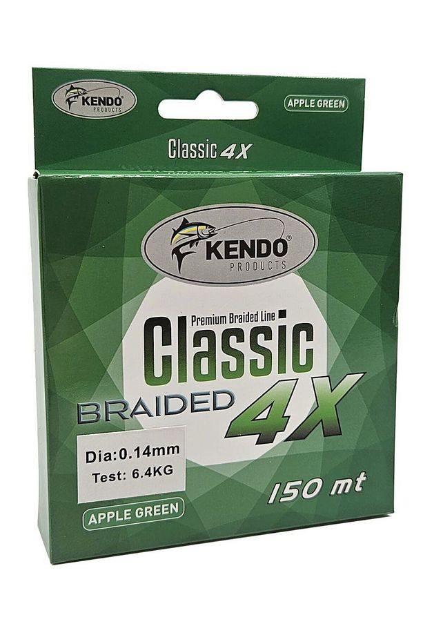 Classic 4X 150m Apple Green Örgü İp 0.10mm - 1