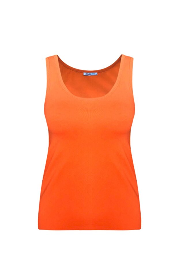 Turuncu Kadın Atlet - 7