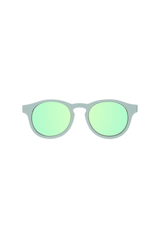 Polarized Keyhole Sunglasses Seafoam Blue Age 3-5