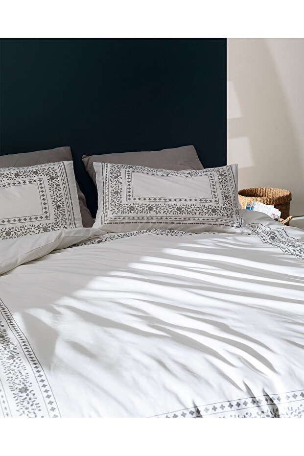 أربير مقاس كينغ ملاءة سرير لي طقم غطاء لحاف - رمادي - 2