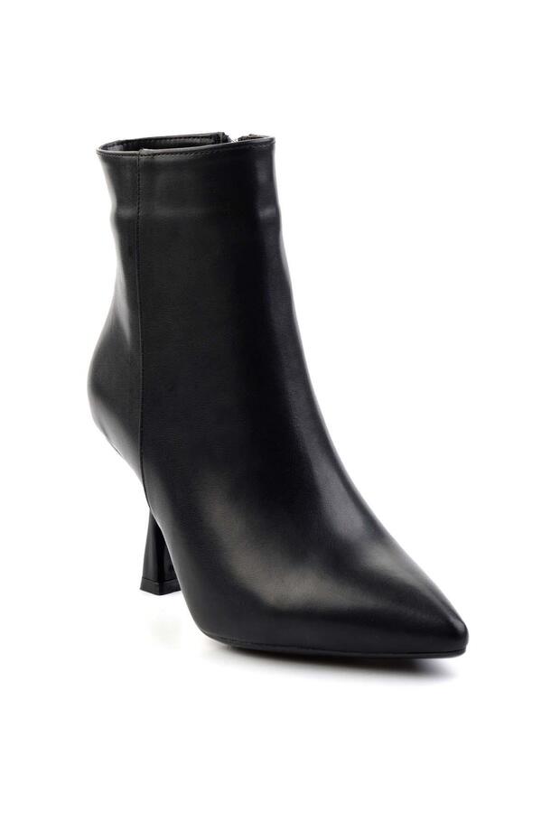 Siyah  Kadın Bot & Bootie K02674230809 - 3