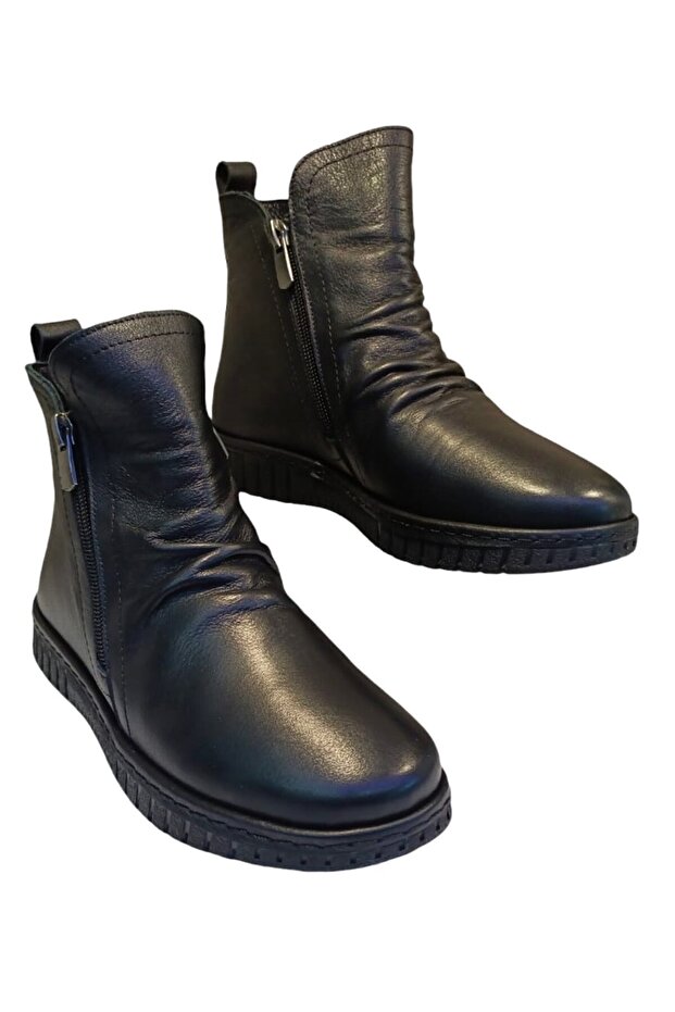 23663 Women's Genuine Leather Casual Comfort Boots