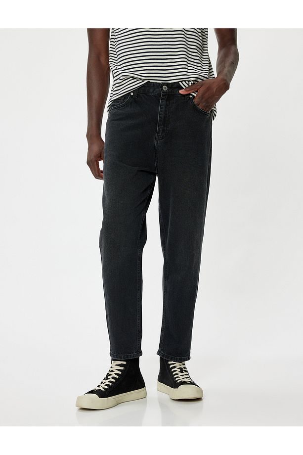 Loose Fit Kot Pantolon - Steve Jean - 3