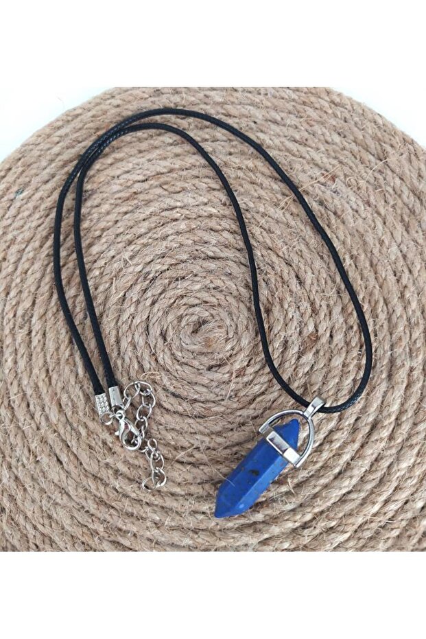 Natural Stone Lapis Stone Necklace
