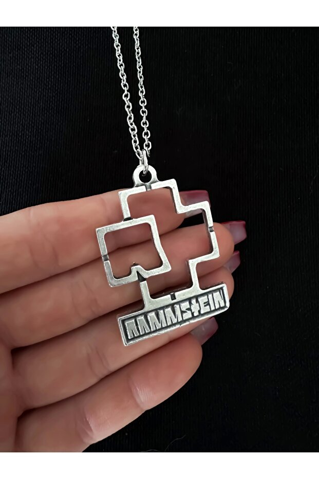 Gotik Gothic Punk Rammstein Kolye - 2