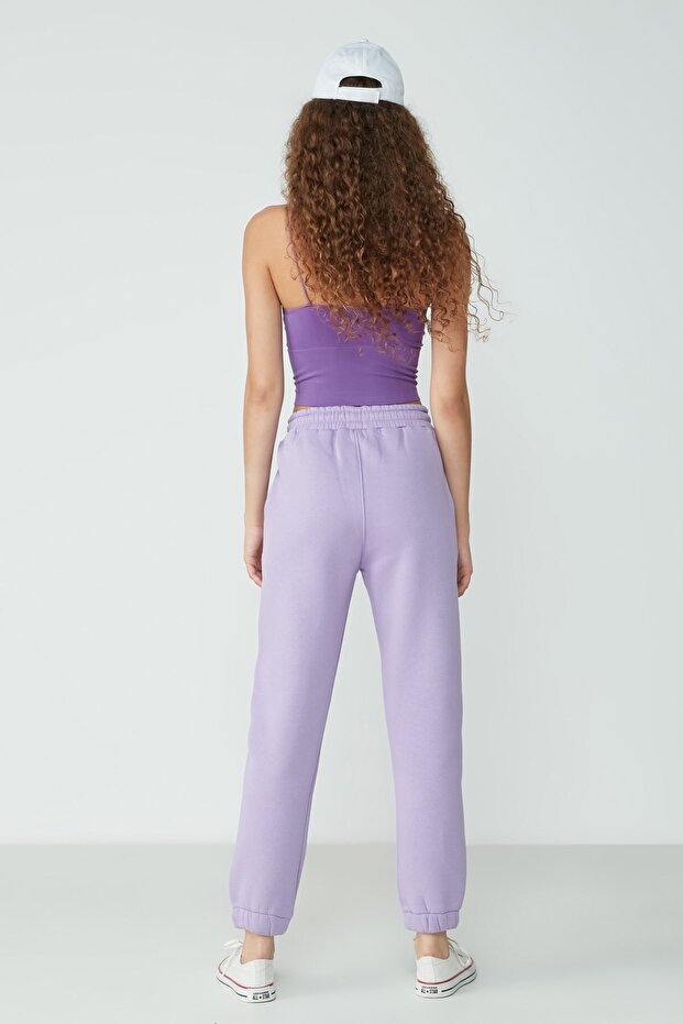 Basic Jogger Sweatpants 902 Lilac - 4