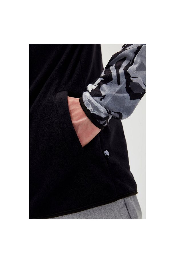 MIRAGE HALF-ZIP POLAR Erkek Siyah Polar 21.02.21.007-C01 - 5
