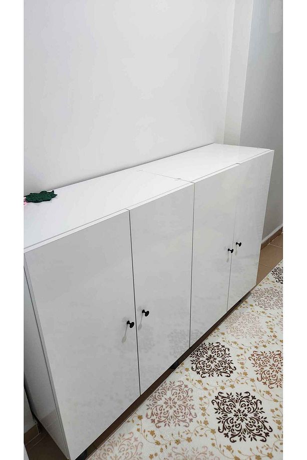 Yatay Ve Dikey Kullanılabilir Çok Amaçlı Kiler Mutfak Banyo Ayakkabılık Dolabı - 5