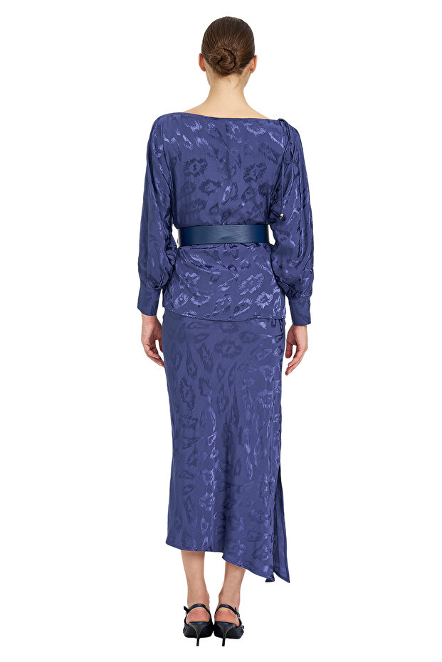 Omuz ve Kol Dekolteli Bluz - 3