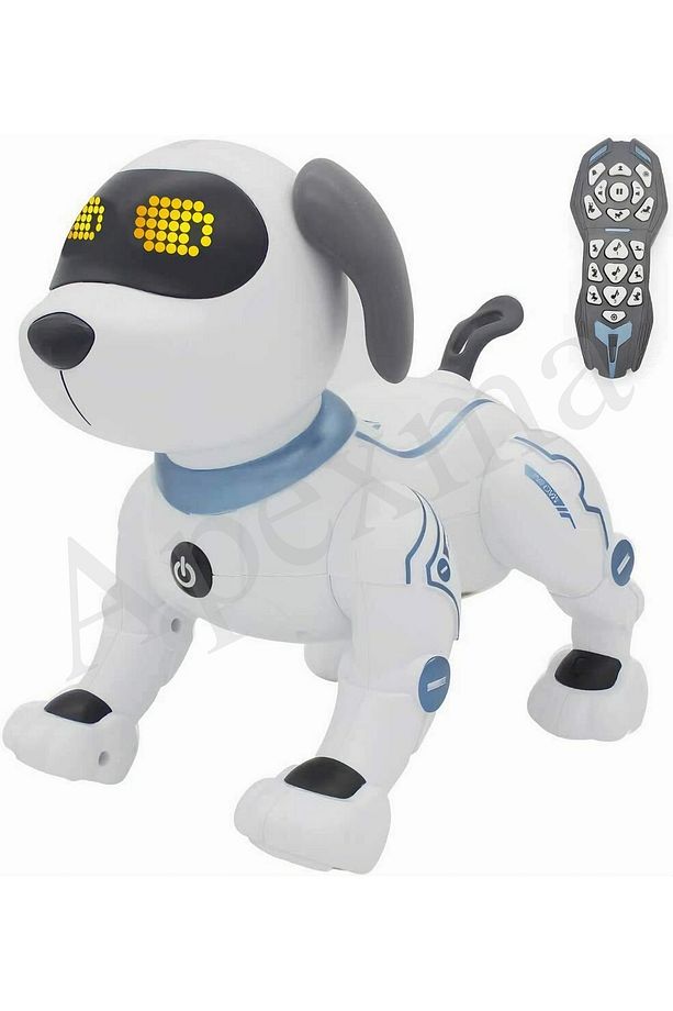 Uzaktan Kumandalı Şarjlı Sesli Komut Kontrol & Programlama Özellikli Müzikli Akrobat Robot Köpek - 9