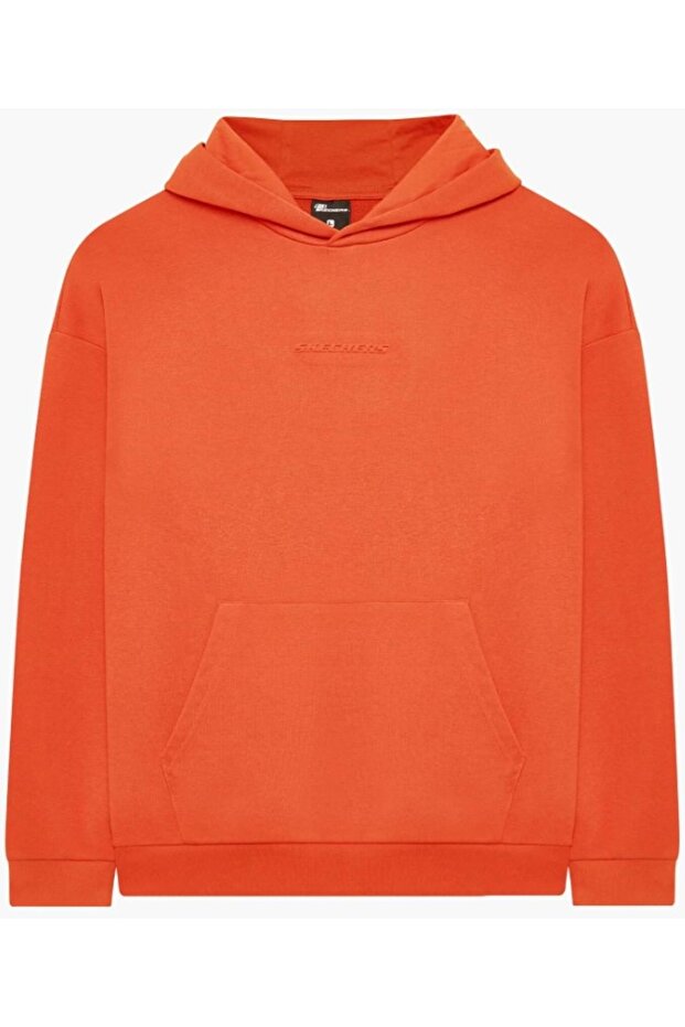 M Essential Hoodie Sweatshirt S242110 Men's Hooded Sweatshirt Red