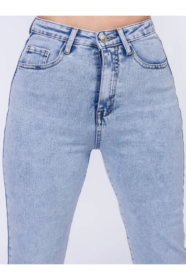 WOOPS MOM JEAN SÜPER  KAR YIKAMA MARKA BLUEWOOPS - 5