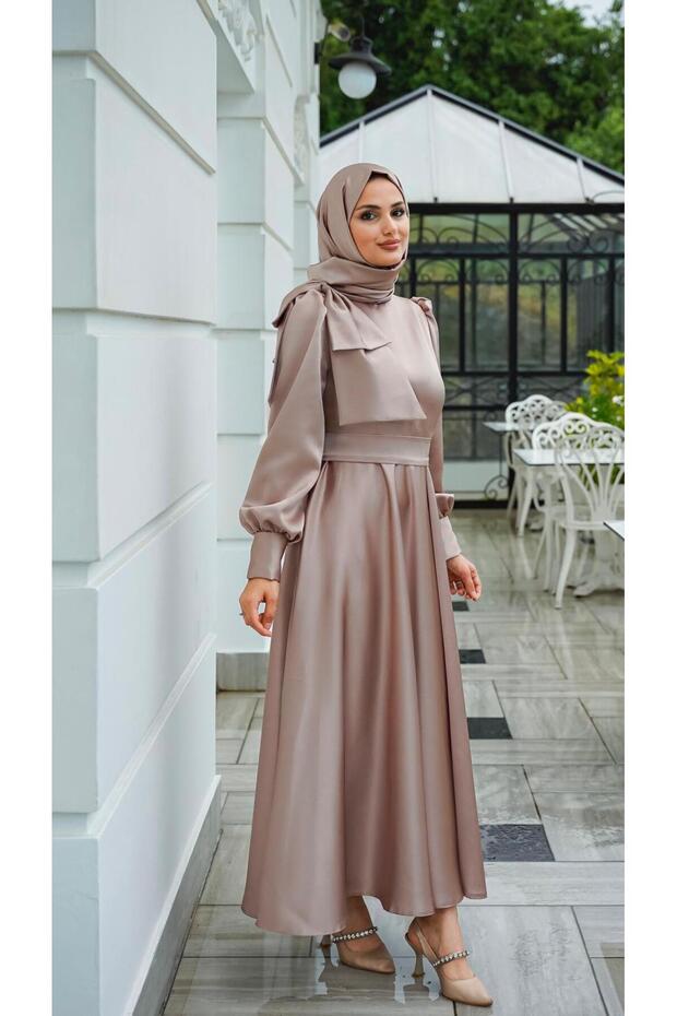 Mia Abiye Koyu Kahve - 4