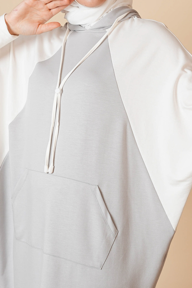 Kapüşonlu Tunik Ikili Takım - 5