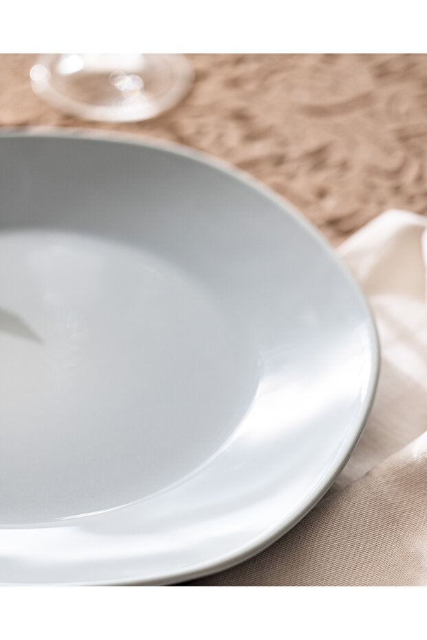 Souci Servis Tabağı - Mavi - 30 cm - 3