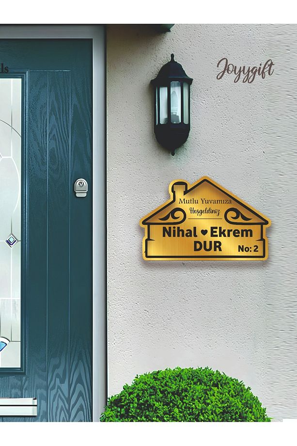 Plexi Kapı Isimliği, Gold & Gümüş Kapı Numarası, Posta Kutusu Isimliği - 2