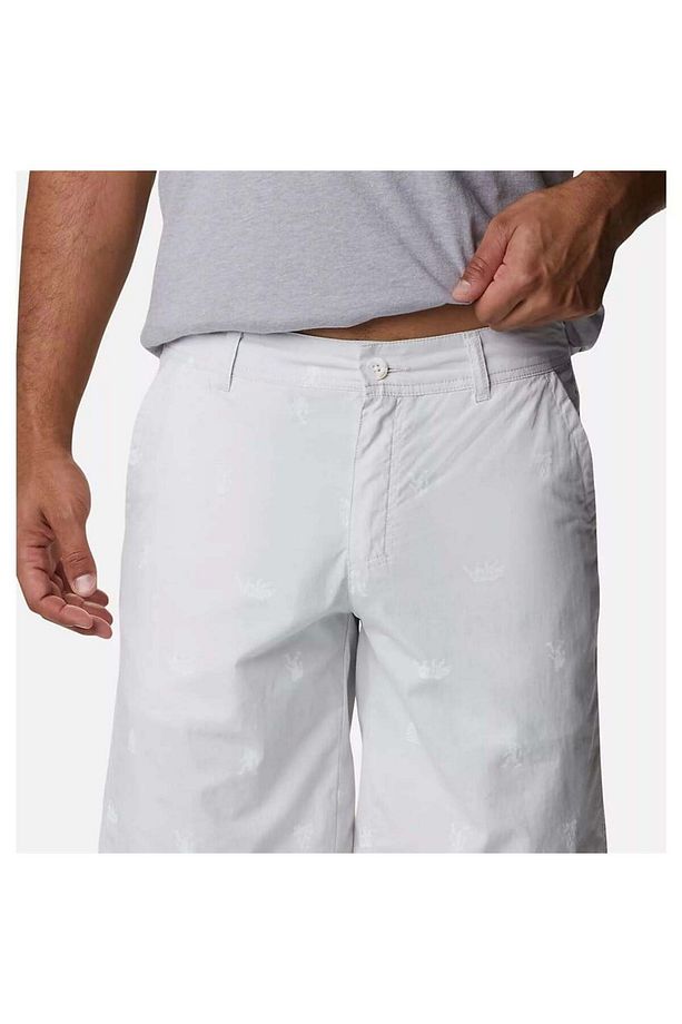 Washed Out Printed Short Erkek Şort Am3854 - 4
