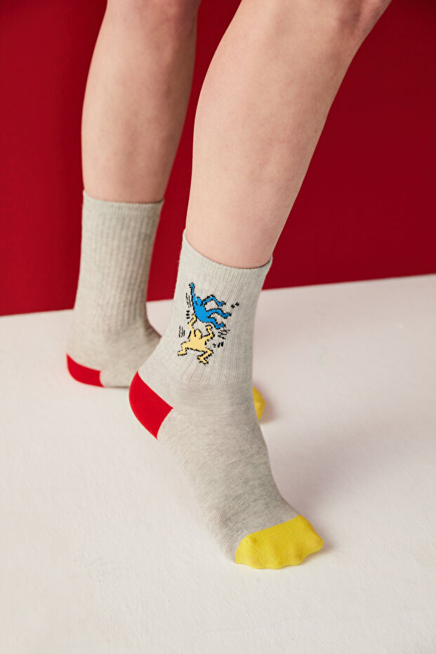 Melange Socks - Keith Haring Collection