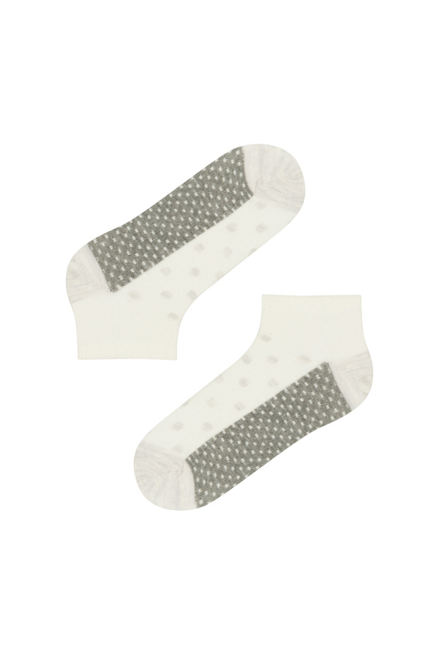 Sive čarape za devojčice, 3 komada - 2