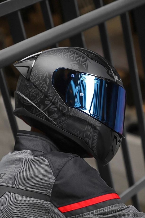Rapıd 2 Race Takaroa Mat Siyah Kask - 2