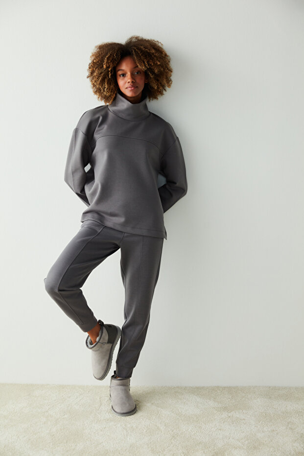 Front Stitch Detailed Üst - 2