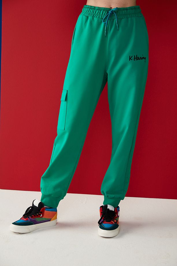 Cargo Jogger Pantolon -keith Haring Koleksiyonu - 3