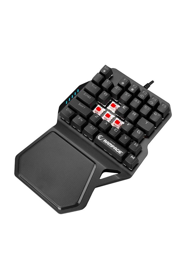 Kb-r77 Rainbow Backlight Red Switch Mekanik Usb 36 Tuşlu Mini Gaming Oyuncu Klavyesi - 3