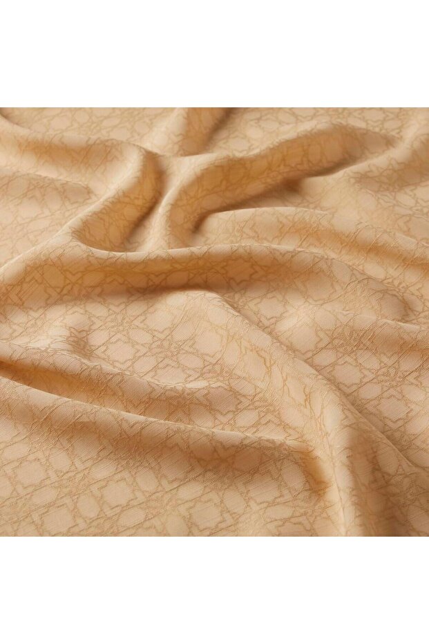 Monogram Şal - Camel - 2