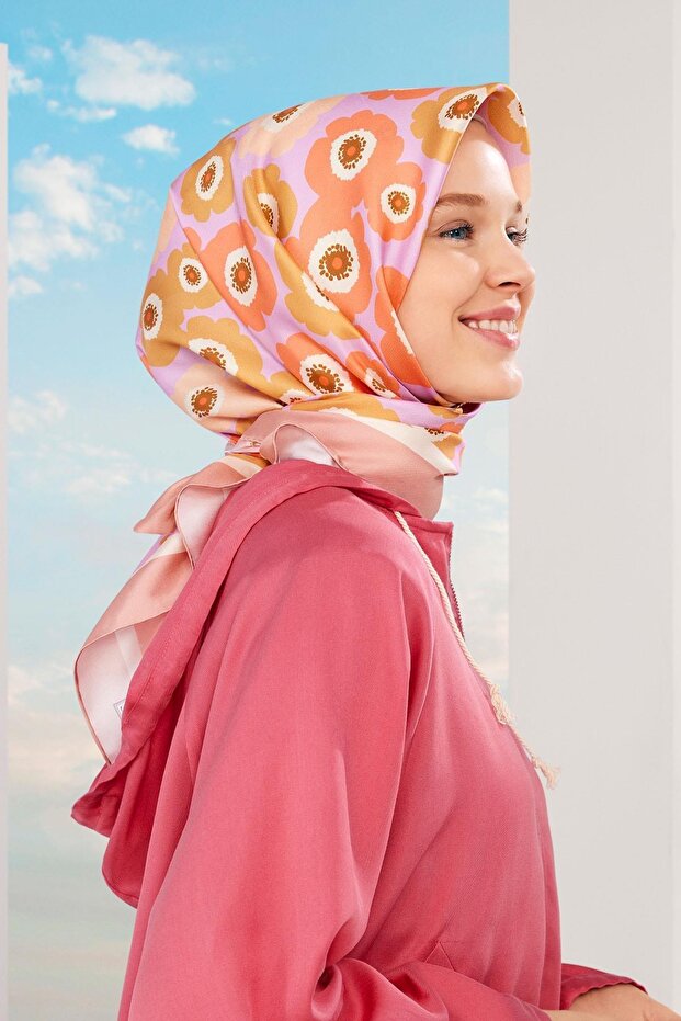 Silk Scarf 2024 Summer - 9106-09 Twill