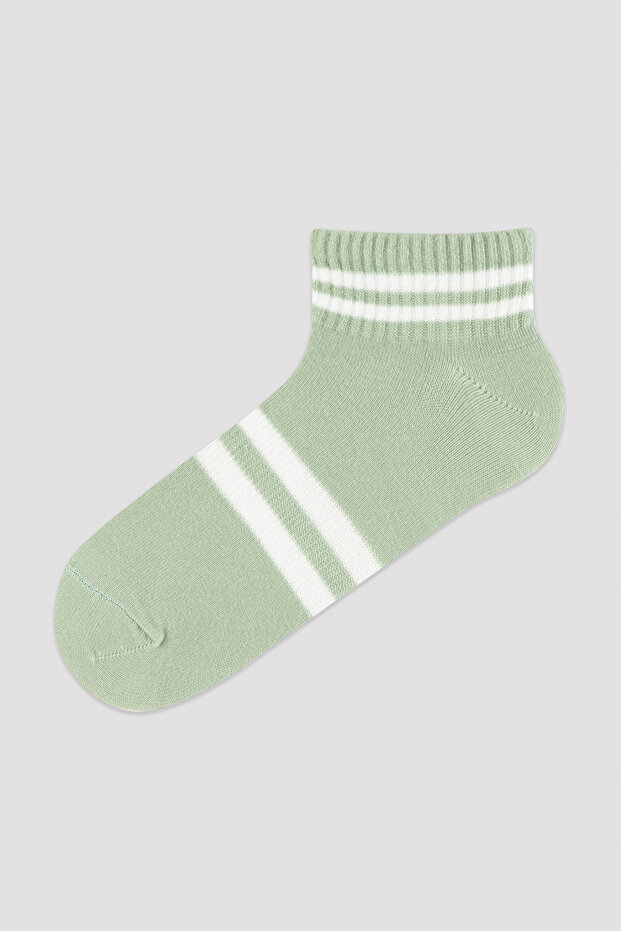 Devin Lines 3lü Patik Çorap - 4