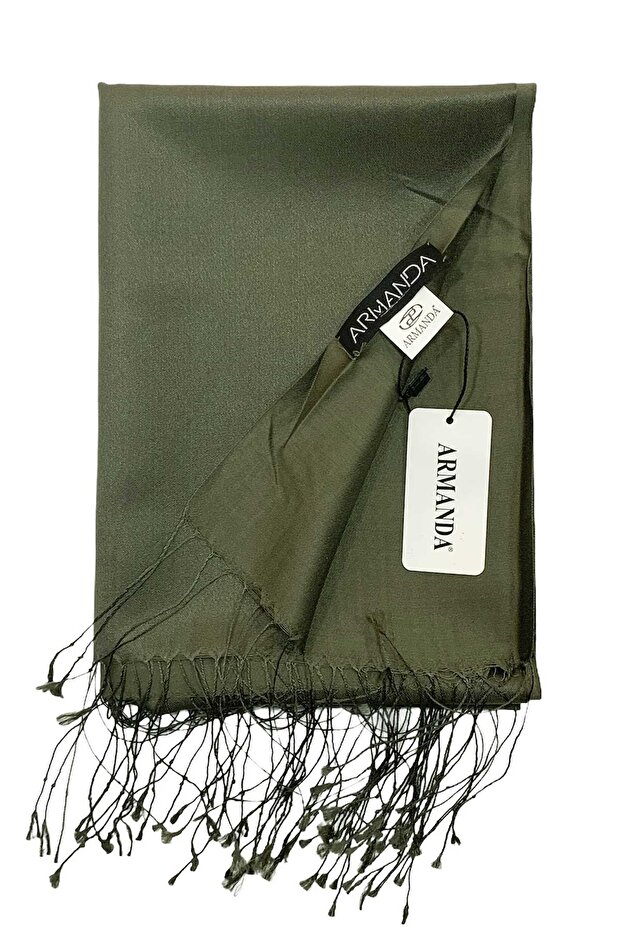 İpek Şal - Haki - 1