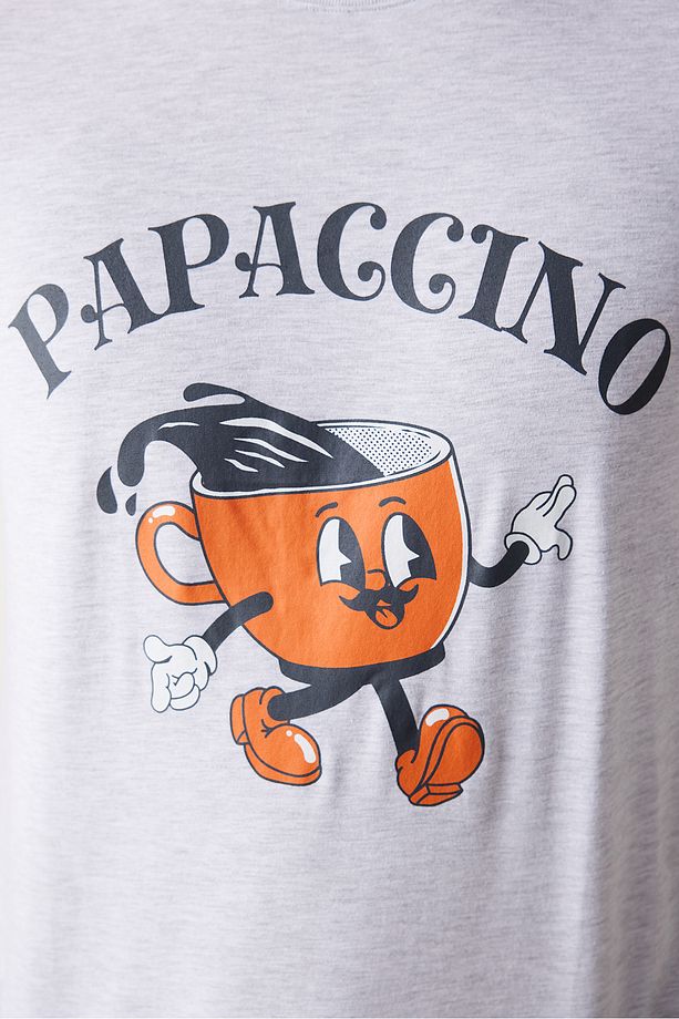 Papaccino Çok Renkli Şortlu Pijama Takımı - 4