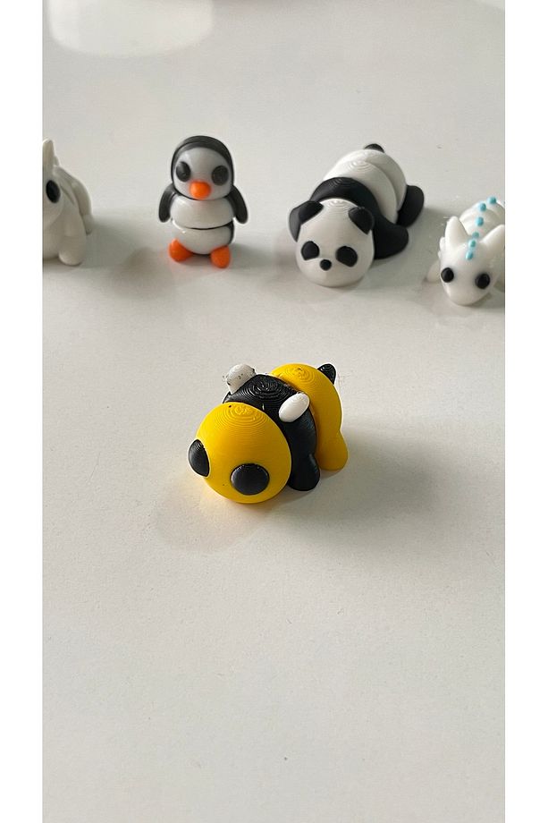 Sevimli Arı Mini Oyuncak 1 Adet - 2